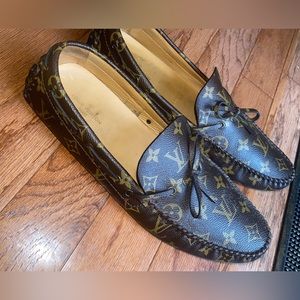 Mens Louis Vuitton Driving Moccasin